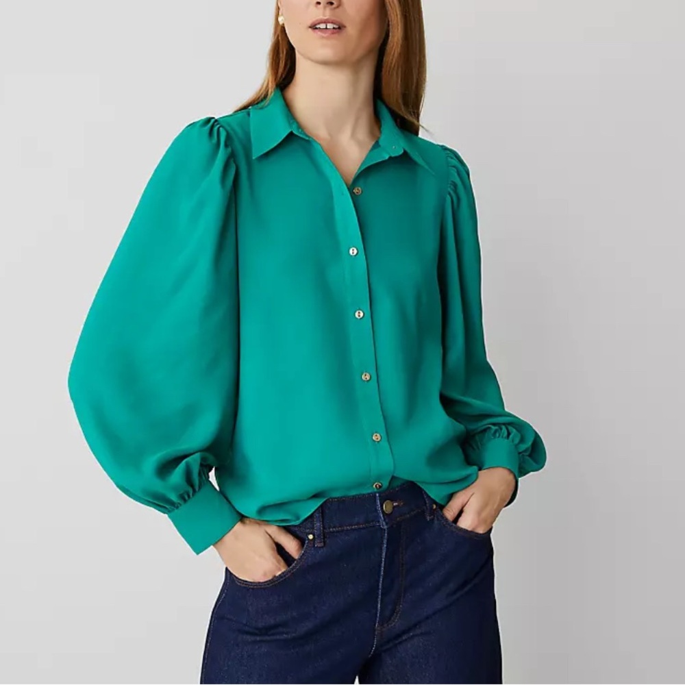 Elegant Teal Blouse for Women